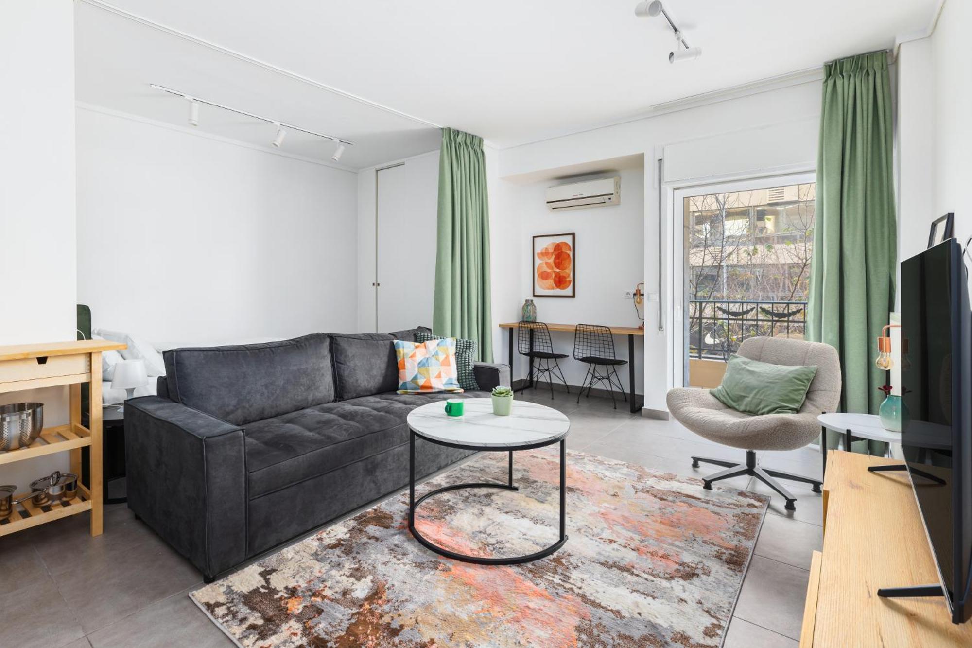 Sienna By Halu!, Cozy In Main Shopping District Apartment Thessaloniki