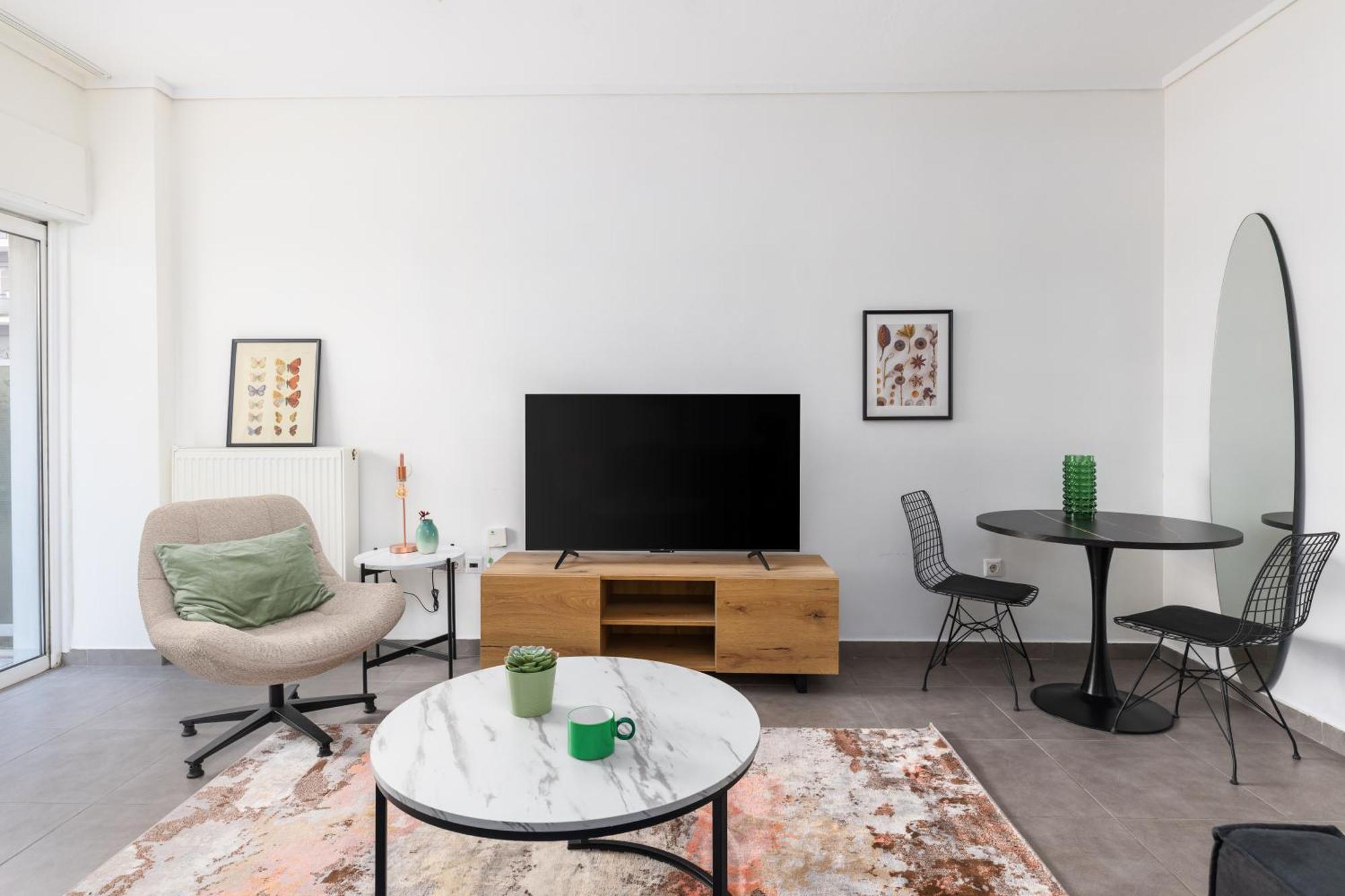 Sienna By Halu!, Cozy In Main Shopping District Apartment Thessaloniki